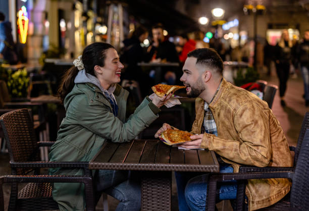 istock Young Couple Enjoying a Romantic Night Outdoors 1500808949