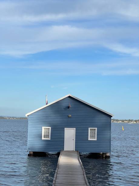 istock Blue Boat House 1500809088