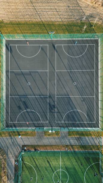 istock View of multiple soccer fields overlooking a suburban area 1500810297