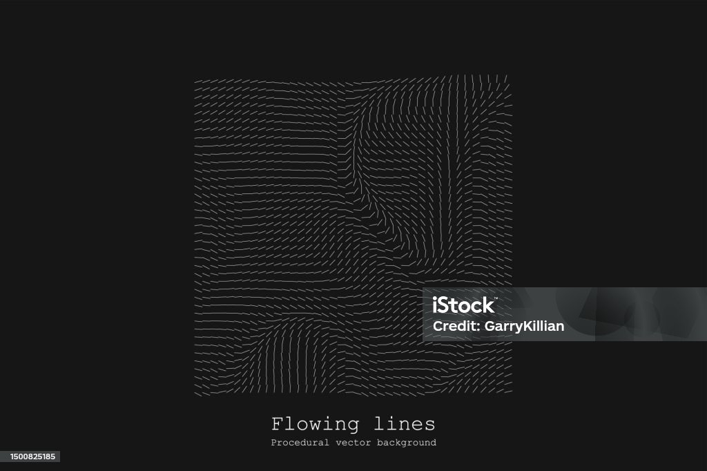 Line Pattern Dynamic Abstract Line Matrix Pattern Noise Flow Dynamic Stock Illustration ...