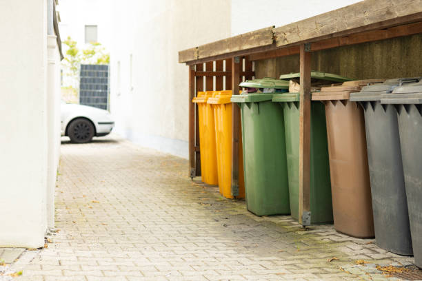 istock trash bin can garbage in city road street 1500836008