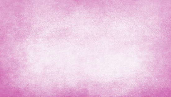 Abstract Pink Vignette Background on Watercolor Texture Paper with copy space