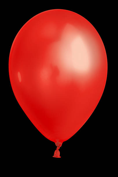 istock Inflatable balloon,  on the black background 1500846463