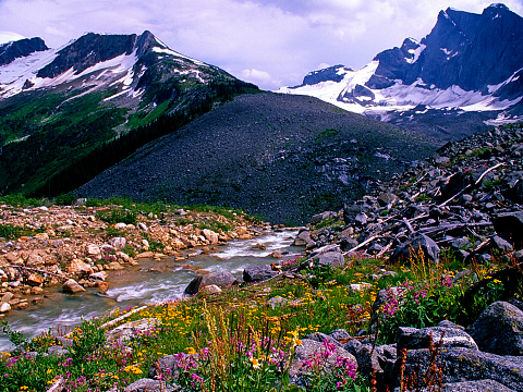 Adamant Mountain Range, British Columbia, Canada