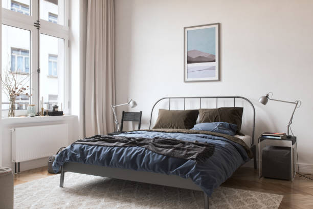 istock Classic Scandinavian Bedroom 1500863699