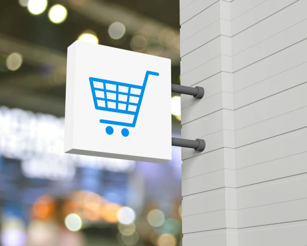 istock Business shopping online concept, 3D rendering 1500874958