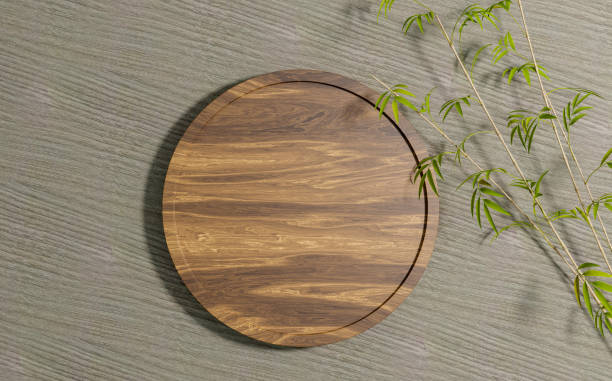 istock wooden circle podium shooting top view 1500882349