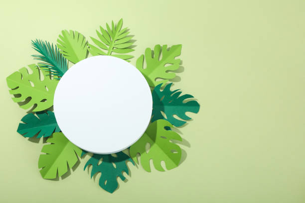 istock Composition with podium for your design and advertising 1500886812