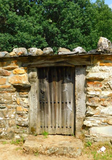 istock ancient door in a rural landscapes 1500887367