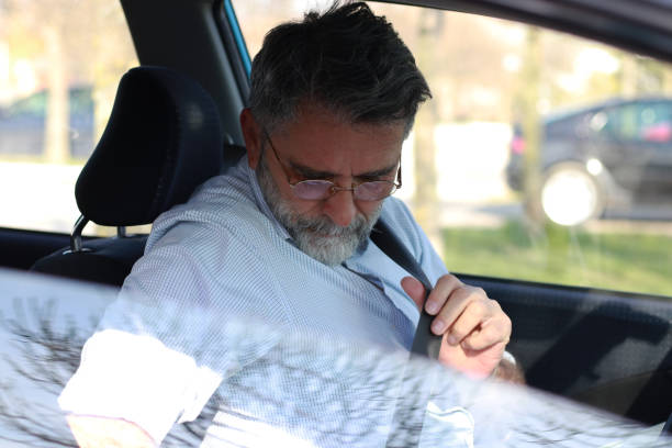 istock Senior man getting ready for drive car 1500891885