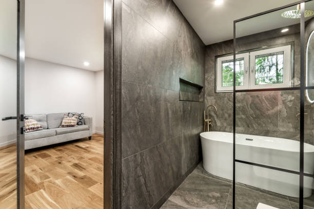 istock Luxury renovated modern house with backyard 1500892028