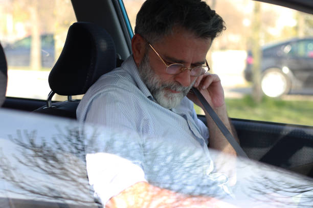 istock Senior man getting ready for drive car 1500892044