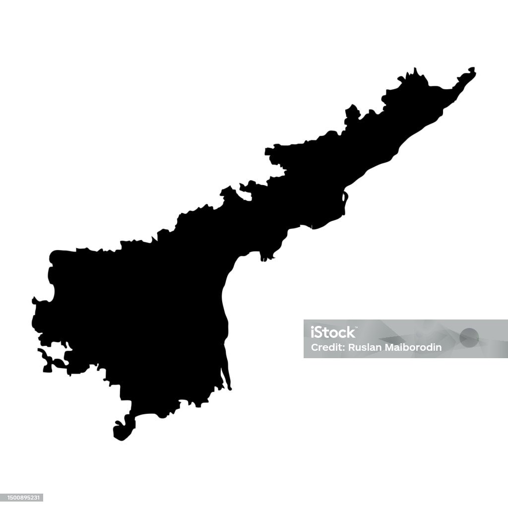 アーンドラプラデーシュ州の地図インドの行政区画ベクターイラスト アンドラプラデシュ州のベクターアート素材や画像を多数ご用意 アンドラ