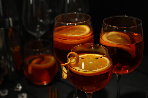 istock Concept of summer cocktail, Spritz, space for text 1500895552