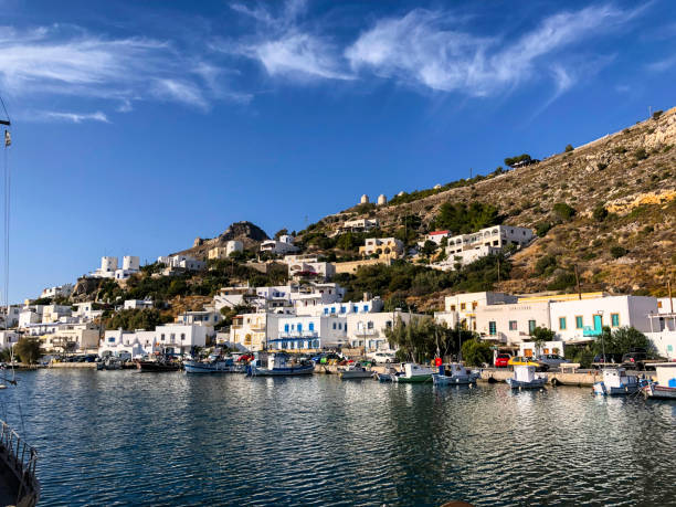 istock fisherman's boat in Panteli Bay harbor, Leros Island 1500903984
