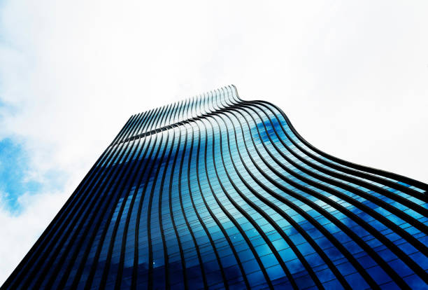 istock modern blue building that seems to go on forever 1500904154