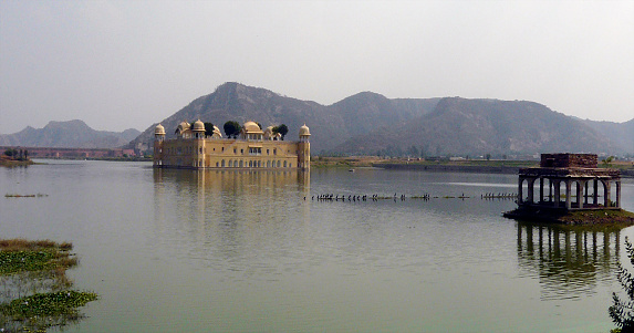 View of the Water Palace, Jaipur - India