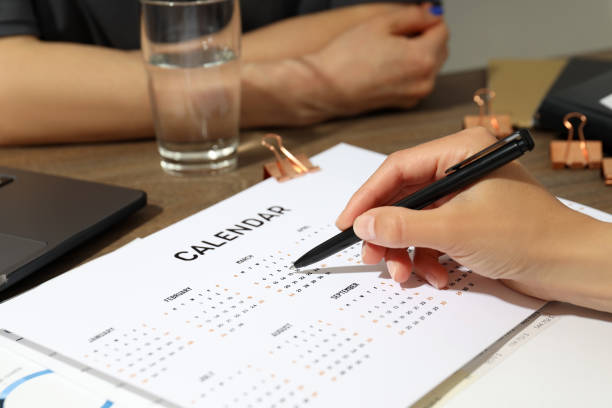 istock Concept of event planning and work planning 1500910287