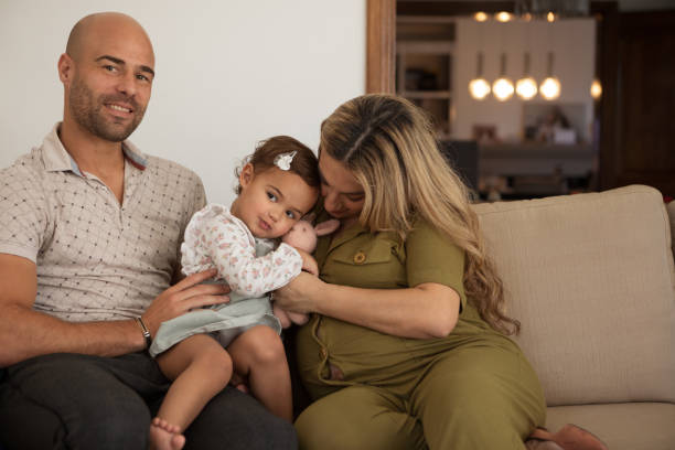 istock Family of four having fun 1500910333
