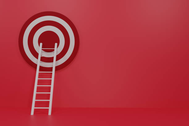 istock red and white achievement goal through stair on red background with empty space 3d render illustration 1500910748