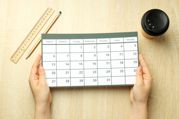 istock Concept of event planning and work planning, top view 1500910756
