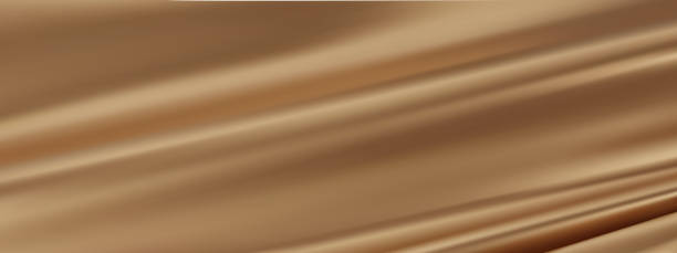 istock Abstract golden silk vector background. Luxury cloth or liquid wave. Abstract or gold fabric texture background. Gold Cloth soft wave. Creases of satin, silk, and Smooth elegant cotton. 1500911228