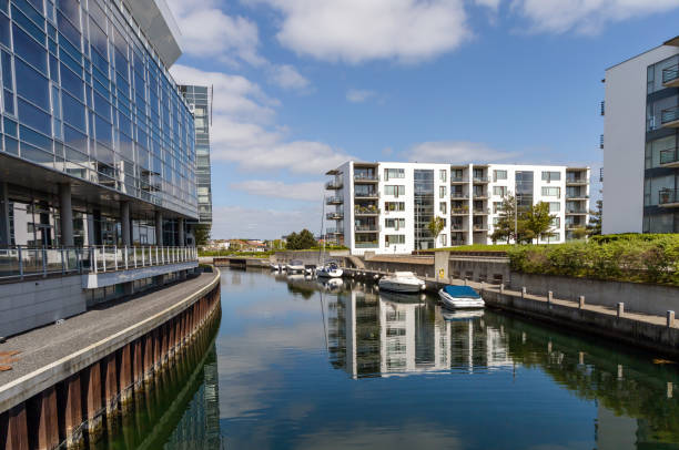 istock Residential building against the blue sky. 1500912131