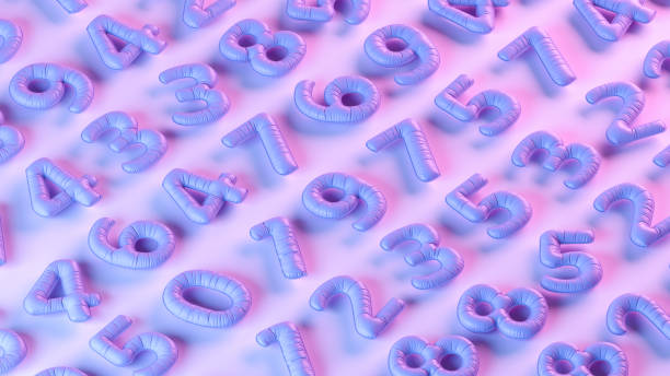 istock Random Number  Balloons, Back to School Background, Neon Lighting 1500914214