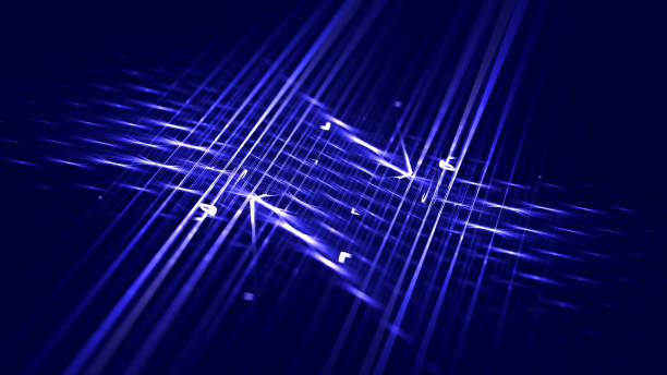 istock Metaverse Web3 Network NFT Fiber Optic Abstract Background Futuristic Neon LED Fluorescent Light Connection Navy Blue Technology Grid Pattern Street Stage Disco Light Beam Tilt Computer Cable Texture Lens Flare Fantasy Fractal Fine Art 1500917498