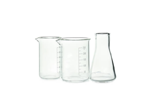 istock Laboratory accessories, tubes isolated on white background 1500919070