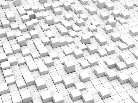 3d cubes abstract background
