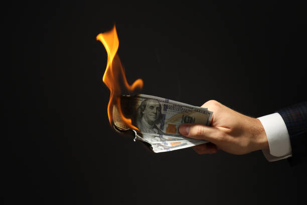 istock Concept of financial, economic problems and inflation 1500931535