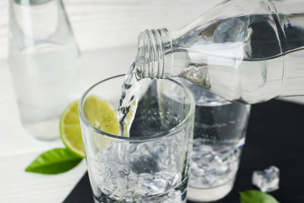 istock Concept of thirst and freshness, fresh water 1500945515