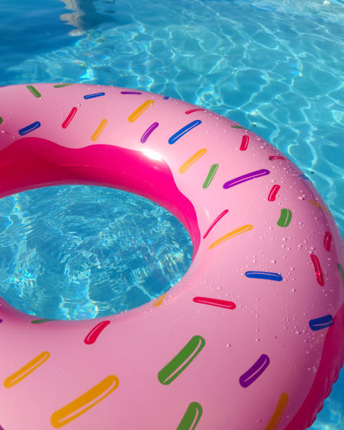 istock Floater in the pool on a summer day 1500952522