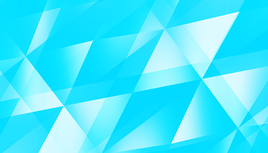 Abstract polygonal blue background