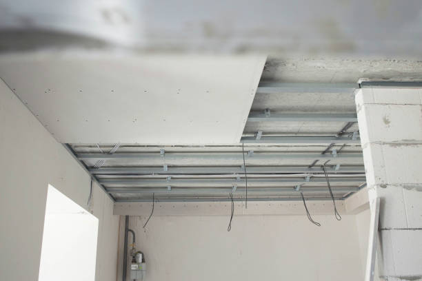 istock Suspended ceiling structure, for installation of plasterboard 1500961691
