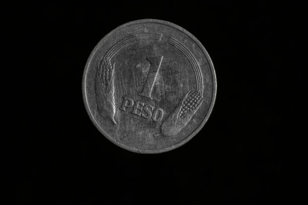 istock Colombian coins in closeup 1500964062