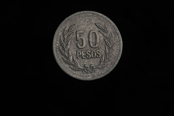 istock Colombian coins in closeup 1500964648