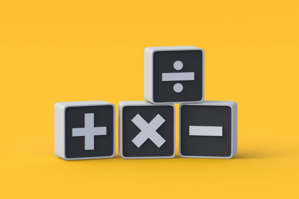 istock Heap of mathematical symbols on buttons. Plus, minus, multiply, divide. Basic math signs. Primary education. Financial audit. Economic science. Statistical data. 3d render 1500974860