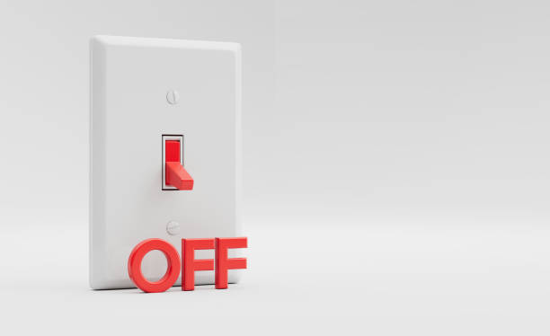 istock OFF  Sign 3d Rendered Light Switches over White 1500985633