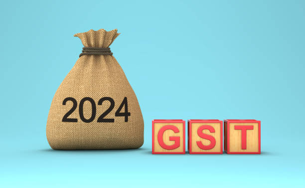 istock New Year 2024 Creative Design Concept with GST 1501020256