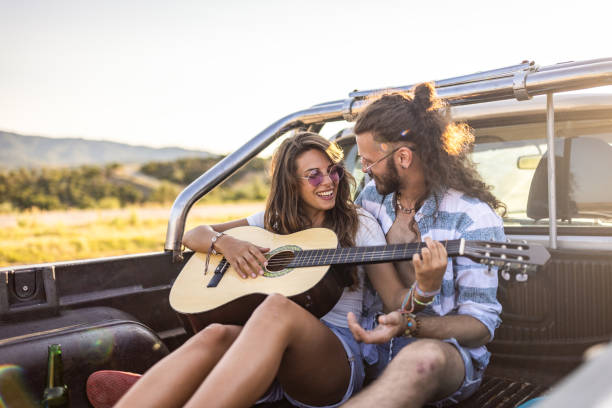 istock Couple on a summer road trip 1501034669