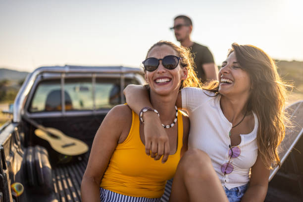 istock Girlfriends on a road trip 1501035592