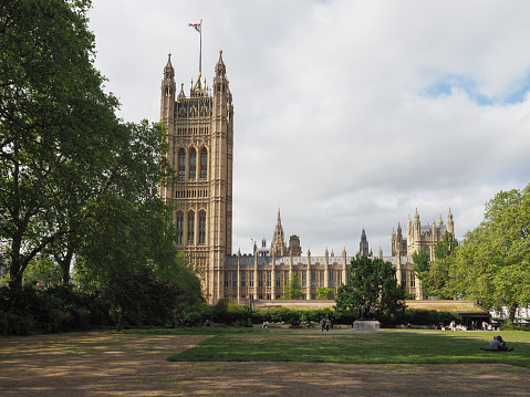 London, UK - June 06, 2023: Houses of Parliament aka Westminster Palace