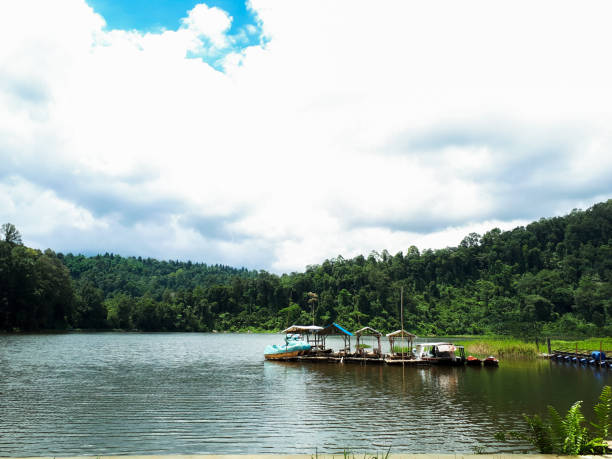 istock A beautiful lake in tropical rainforest. Java Island, Indonesia 1501038198