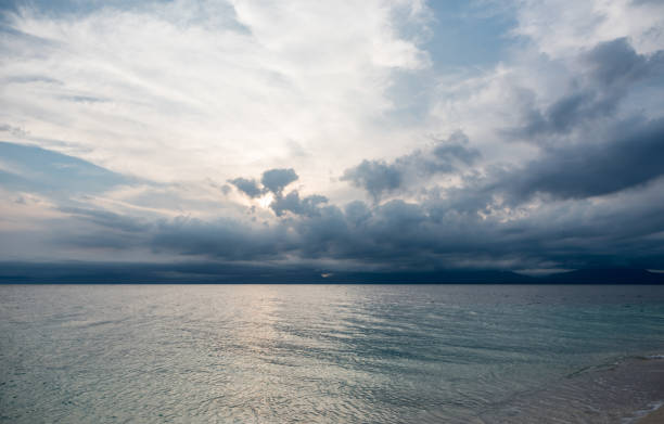 istock Stormy Sky and Ocean Water in Philippines. 1501043427