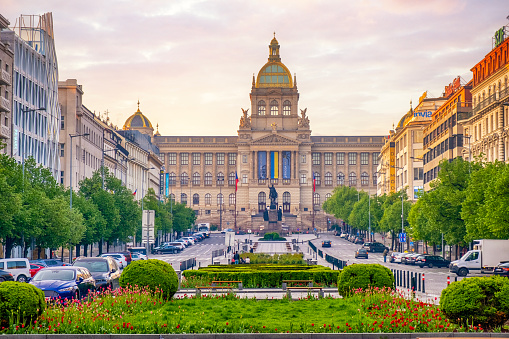 The National Museum is a Czech museum institution intended to systematically establish, prepare, and publicly exhibit natural scientific and historical collections. It was founded in 1818 by Kašpar Maria Šternberg in Prague, Czech Republic.