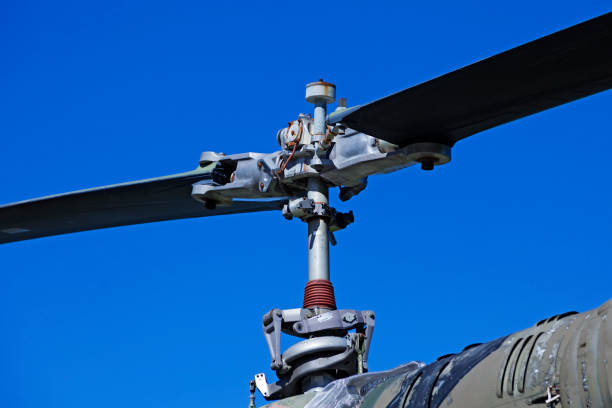 istock rotor blade and part of engine for a military helicopter 1501046361