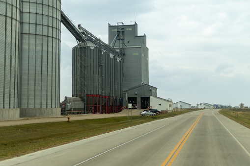grain elevator in the country