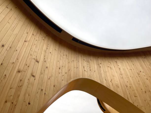 istock Pine wood wall and ceiling decoration 1501052996
